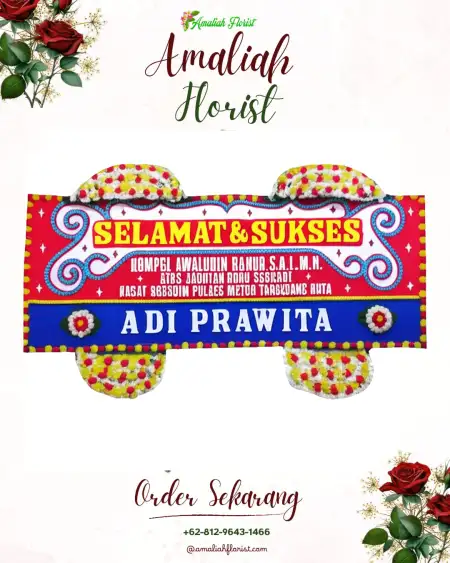 Papan Bunga Ucapan Selamat Panji Kidul